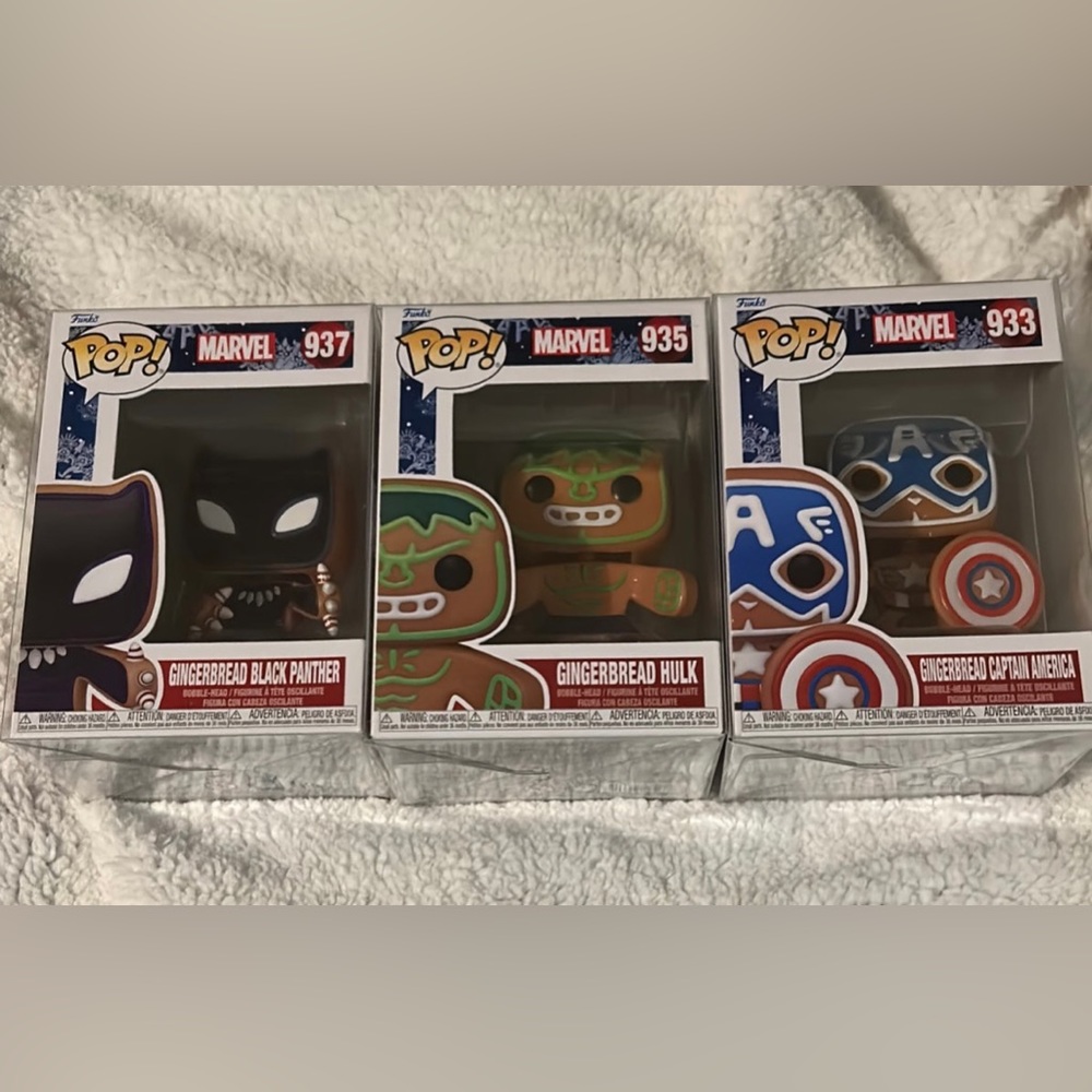 Gingerbread funko pops